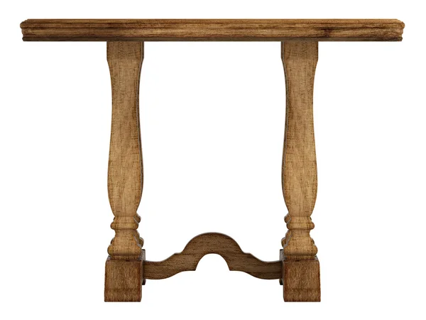 Antiker Holztisch — Stockfoto