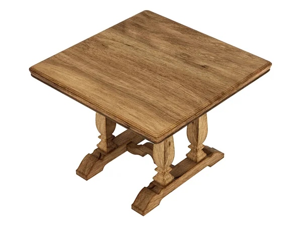 Starožitný dřevěný stůl — Stock fotografie