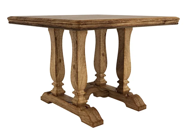 Antique wooden table — Stock Photo, Image