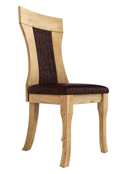 Antieke houten stoel — Stockfoto