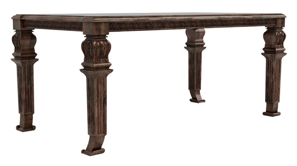 Tavolo antico in legno — Foto Stock