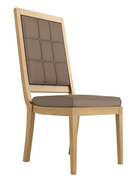 Античний дерев'яний стілець — стокове фото