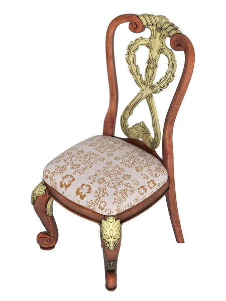 Antika ahşap sandalye — Stok fotoğraf