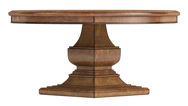 Античный деревянный стол — стоковое фото