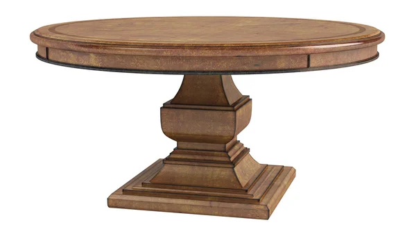 Αντίκες ξύλινο τραπέζι — Φωτογραφία Αρχείου