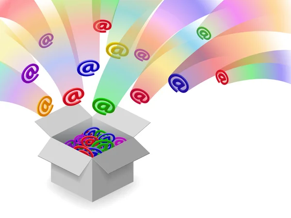 E-posta gelen kutusu — Stok Vektör