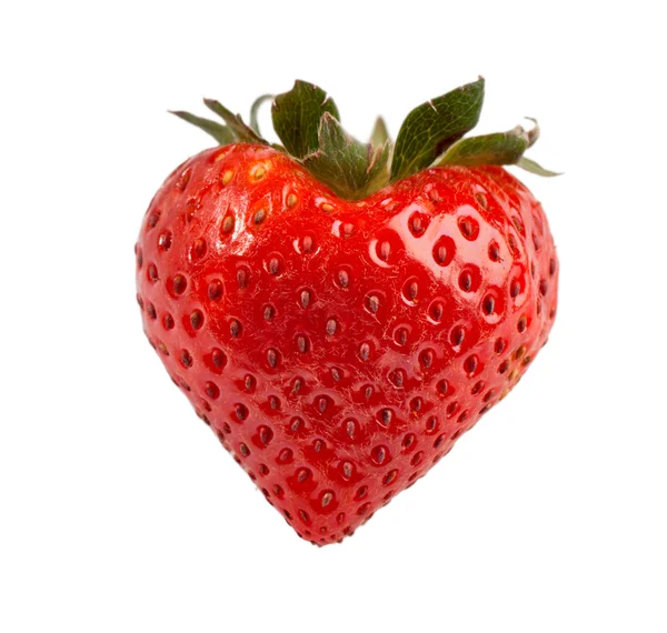 Κόκκινο ώριμο φράουλα Εικόνα Αρχείου
