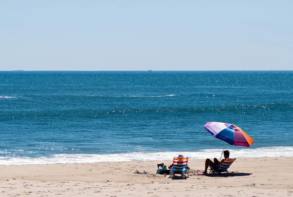 stock image Couple On Beach