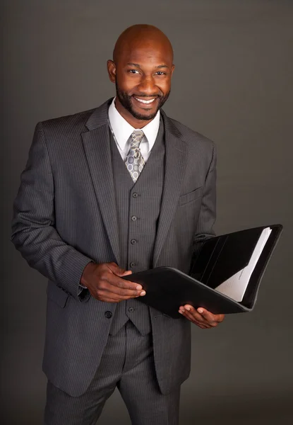 Young Black Business Man — Stock Photo, Image