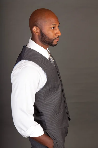 Young Black Business Man — Stock Photo, Image