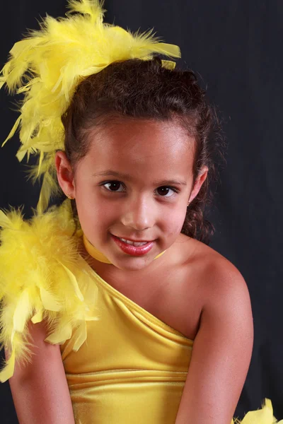 西班牙裔美国人的小女孩 — 图库照片