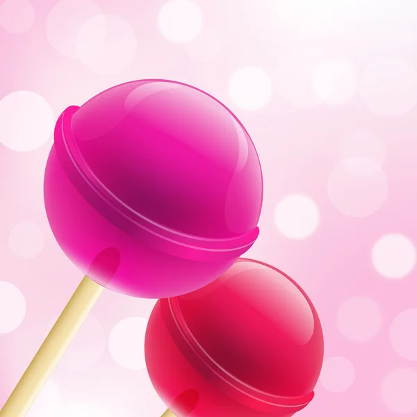 Sweet Lollipops — Stock Vector