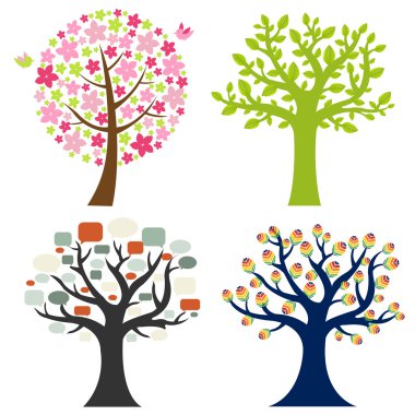 Big Set Tree clipart