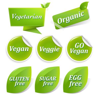 Vegan Labels Big Set
