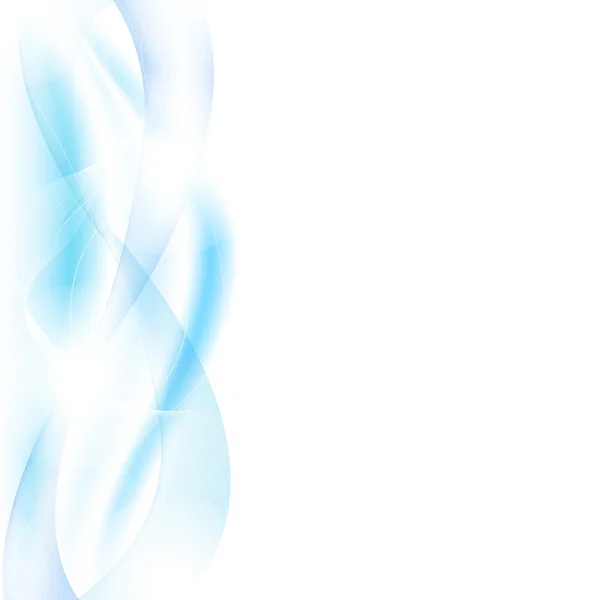 Μπλε κύματα με θολούρα — Διανυσματικό Αρχείο