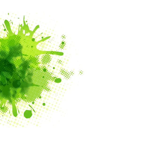 Αφηρημένη πράσινο blob — Διανυσματικό Αρχείο
