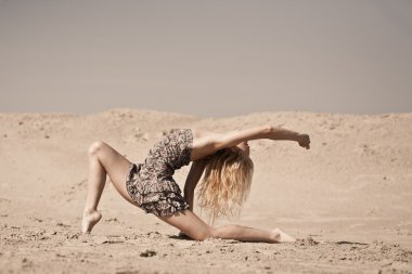 Dancing on the sand