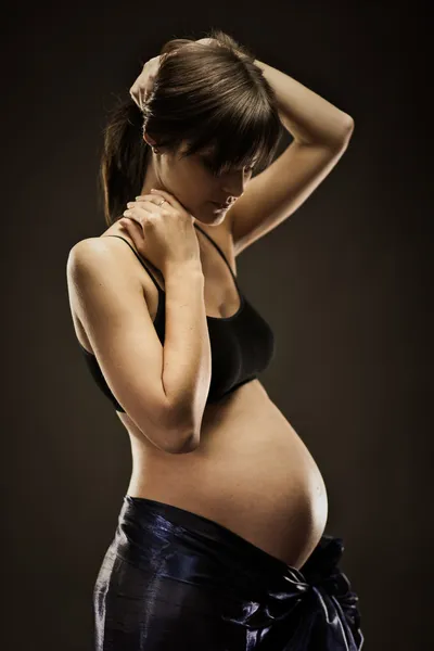 怀孕 — 图库照片
