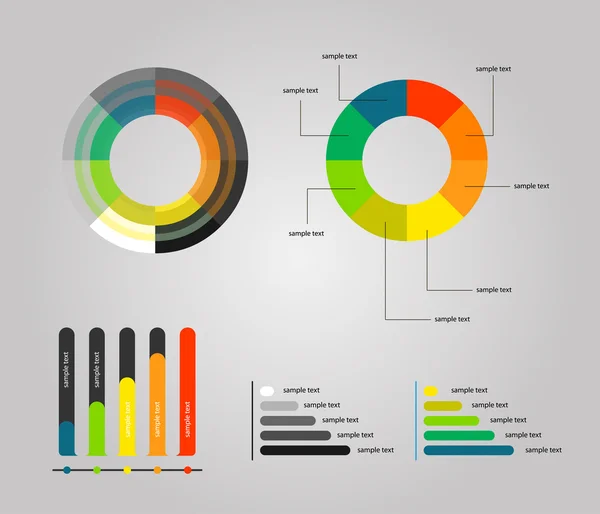 Stock vector Elements of infographics