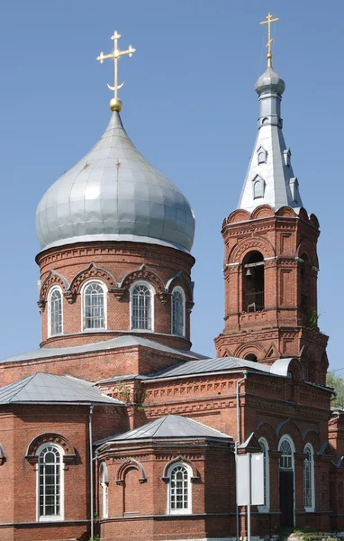 Kerk van de interventie van de Maagd (kerk van de voorbede). gavrilovsky, Moskou regio — Stockfoto