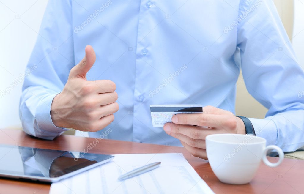 Success working with credit card