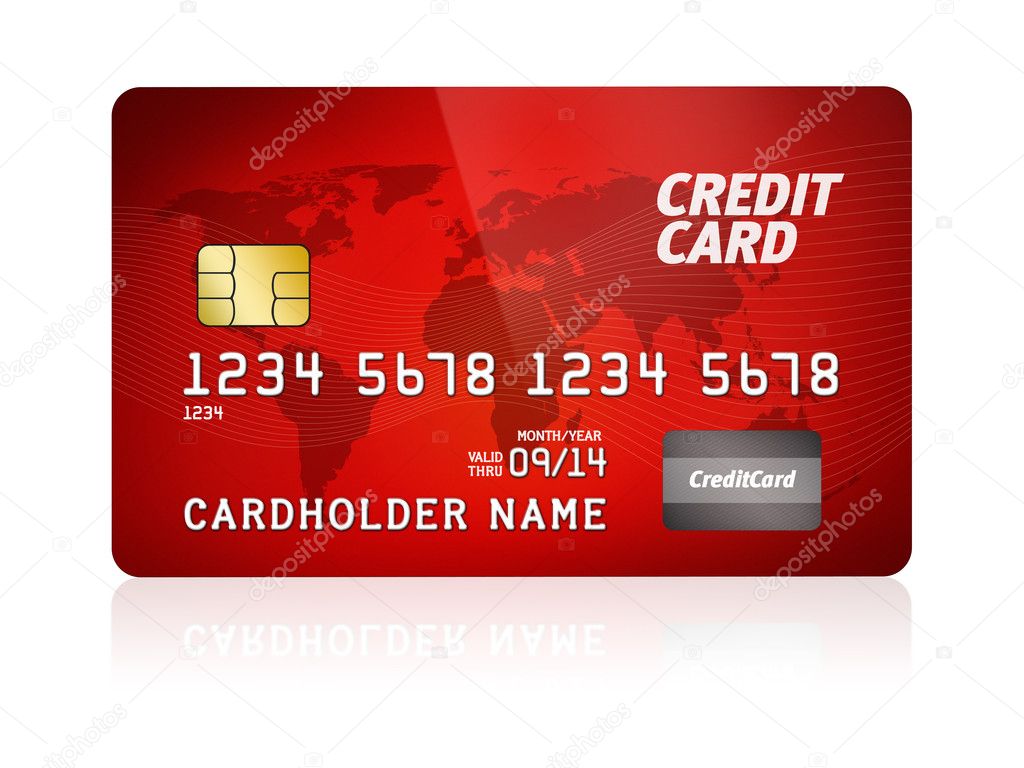 Credit Card Isolated