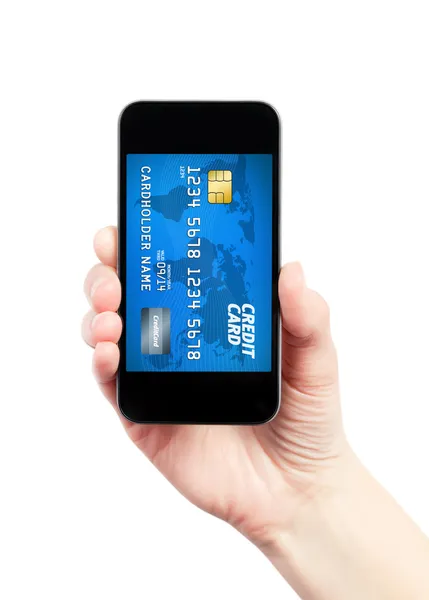 Koncepcja płatności mobilnych — Zdjęcie stockowe