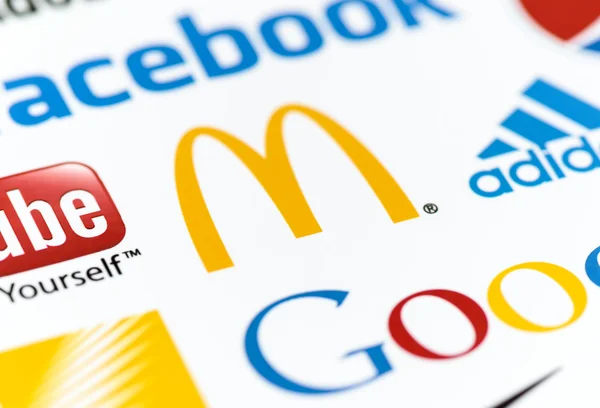Logotipo McDonald 's — Fotografia de Stock