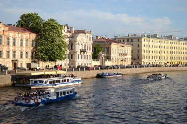 Fontanka canal saint-Petersburg