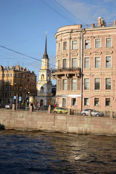 Kanał Fontanka w Sankt Petersburgu — Zdjęcie stockowe