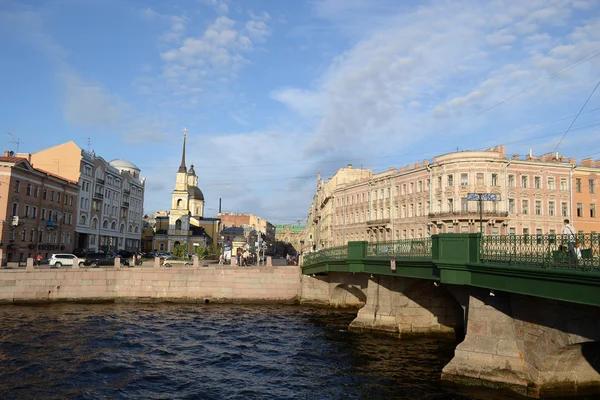 Fontanka canal in Saint-Petersburg — Stock Photo, Image