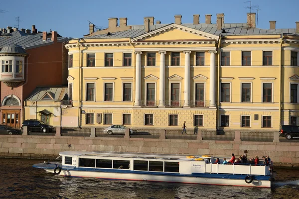 Canal de Fontanka en San Petersburgo — Foto de Stock