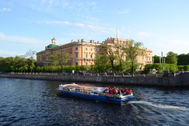 Mikhailovsky Castle, St. Petersburg clipart