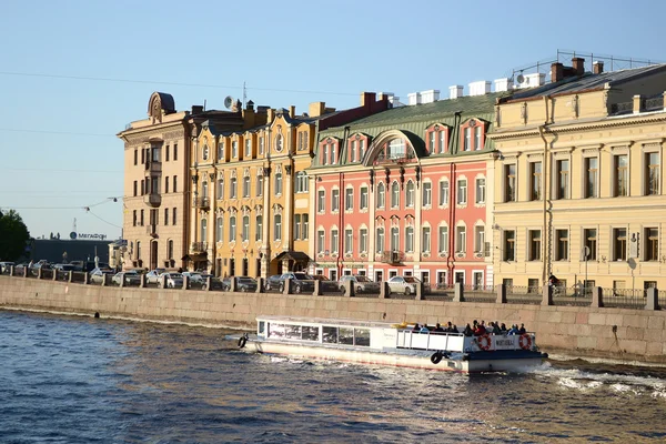 Fontanka canal saint-Petersburg — Stok fotoğraf
