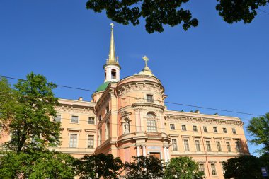 Mikhailovsky Castle, St. Petersburg clipart