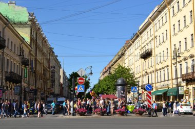 Nevsky prospect, saint petersburg, Rusya Federasyonu