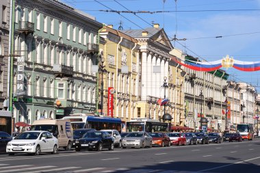 Nevsky prospect, saint petersburg, Rusya Federasyonu