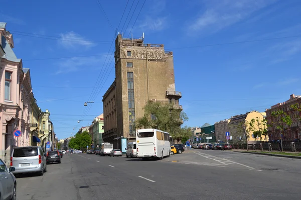 Bolshaya Morskaya street, St.Petersburg — Zdjęcie stockowe