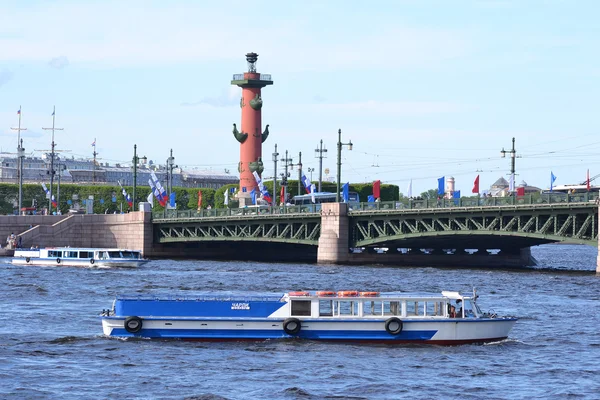 View of the River Neva — Stock Photo, Image