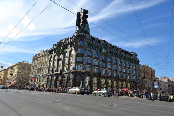 Nevsky Prospect, San Pietroburgo, Russia — Foto Stock