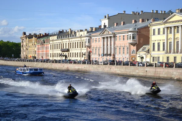 Fontanka canal saint-Petersburg — Stok fotoğraf