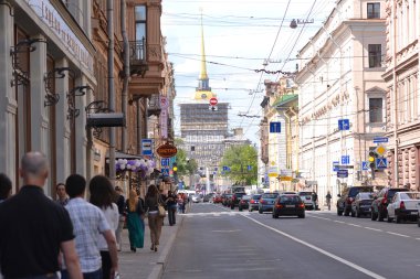 Gorohovaya Street, St.Petersburg clipart