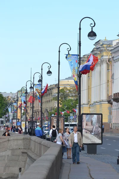 The English Embankment in St.Petersburg — Fotografie, imagine de stoc