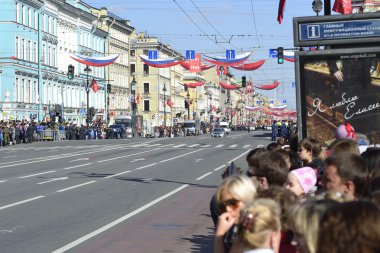 Nevsky Prospect, Saint Petersburg, Russia clipart