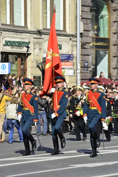 Парад Перемоги в Санкт-Петербурзі — стокове фото