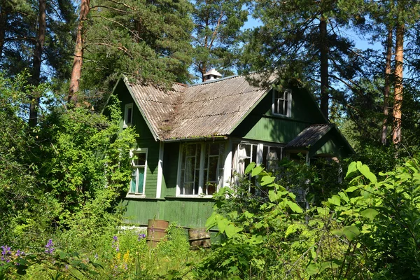 俄罗斯农村房子 — 图库照片