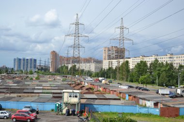 st.petersburg, alan kupchino eteklerinde