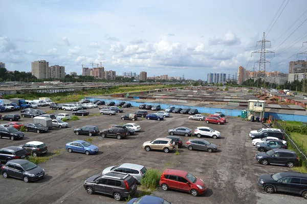 stock image Outskirts of St.Petersburg, the area Kupchino