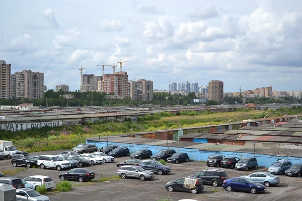 Rand van Sint-Petersburg, het gebied Koeptsjino — Stockfoto