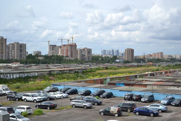 stock image Outskirts of St.Petersburg, the area Kupchino